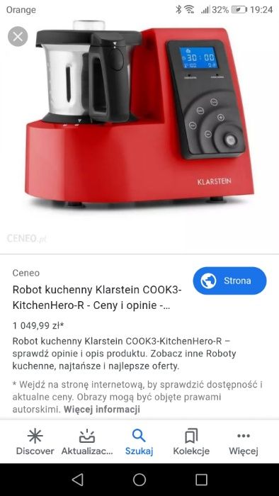 Wielofunkcyjny robot kuchenny 9w1 biały Klarstein
