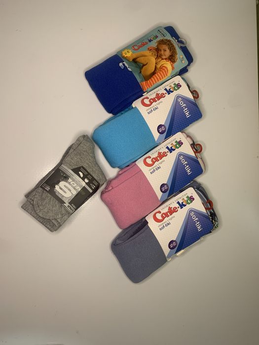 Колготки теплі 62-74см і шкарпетки пакетом