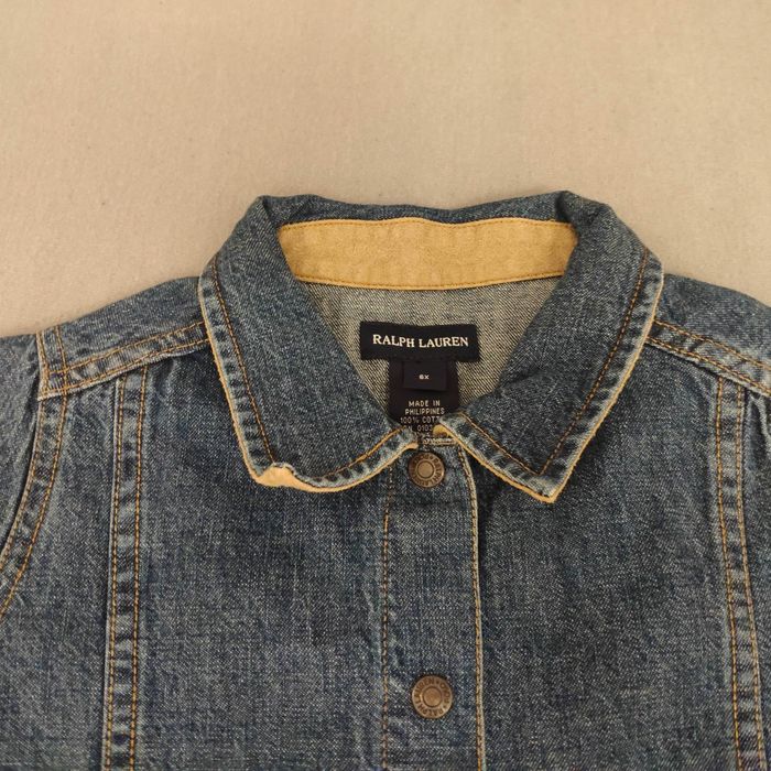 Płaszcz sukienka dżinsowa Ralph Lauren 116-122