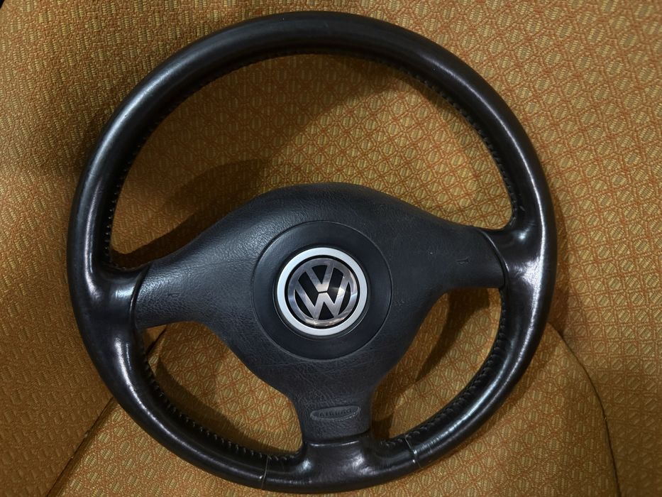 Kierownica vw golf 3 III rarytas tuning ladny stan airbag skora