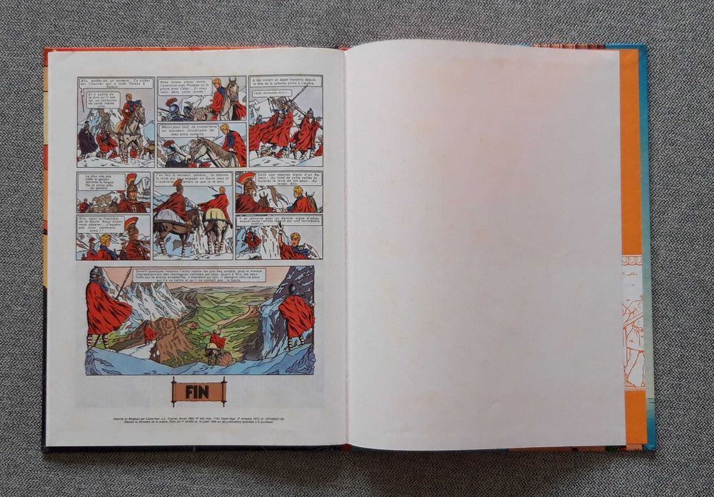 banda desenhada coleção ALIX "Alix l'intrépide"