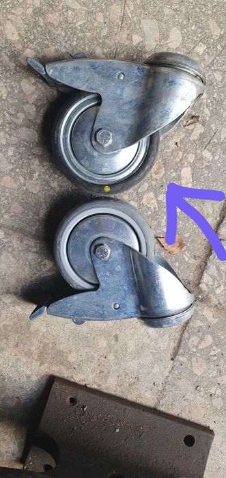 Колеса для тачкі тележка tente ролік поворотний