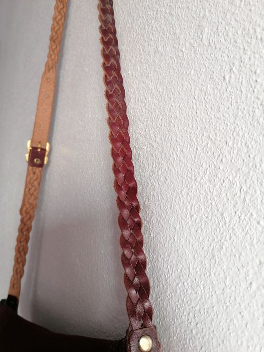 Mala de Pele feita à mão