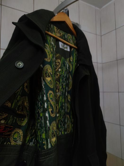 płaszcz XL Bugatti  coat dyplomatka bugatti wełna wool wełniany 100% w