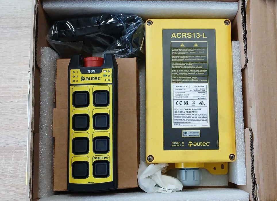 Sterowanie radiowe Autec KA08B001C0, nowe