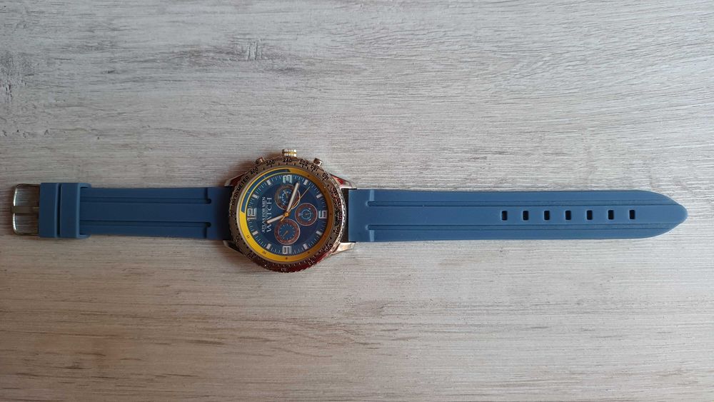 Elegancki sportowy zegarek męski