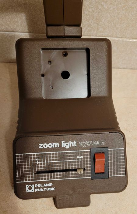 Lampa biurkowa Polamp FSOiUT Pułtusk PRL vintage