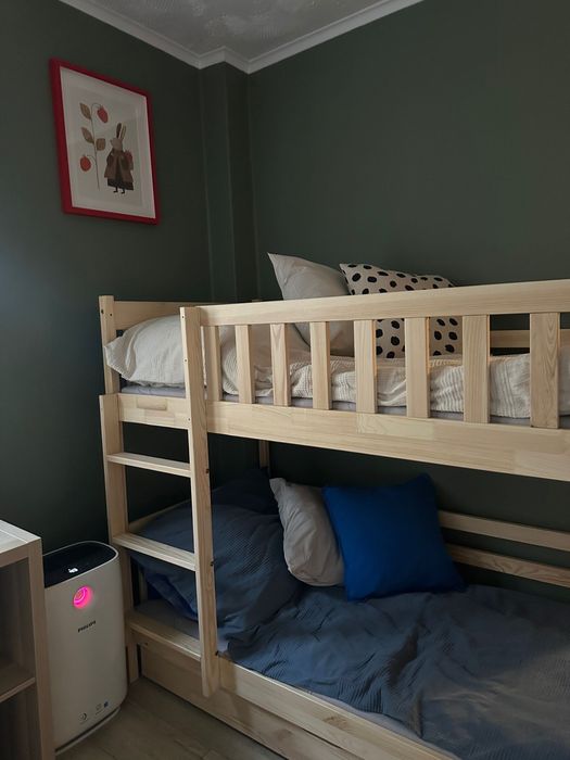 Lóżko pietrowe drewniane  na gwarancji