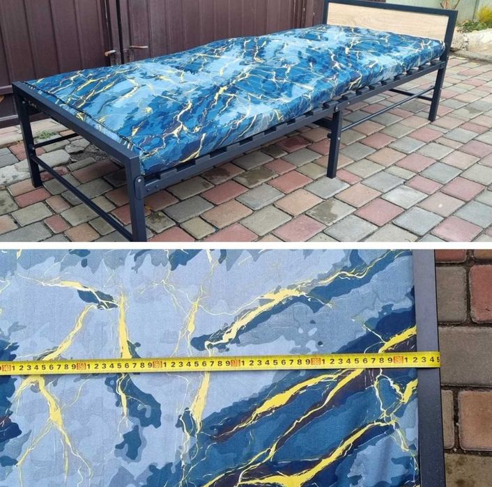 Комплект кровать раскладушка с матрасом ліжко розкладачка з матрацом