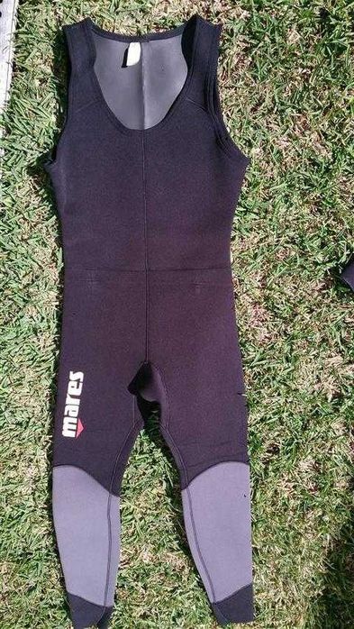 Conjunto de fato de mergulho Mares e outras peças ver descrição