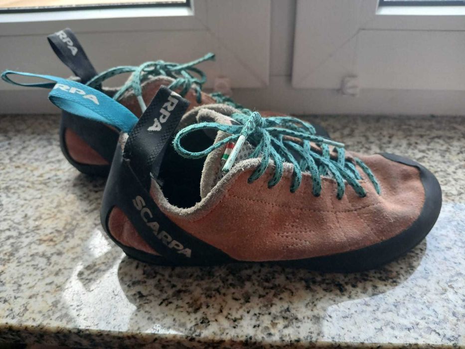 Buty wspinaczkowe Scarpa HELIX mandarin red