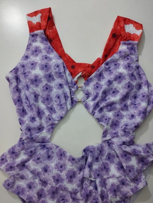 Fato de banho/Trikini Roxo Novo