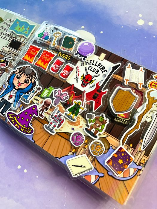 Інтерактивна книга-гра “Stranger Things” + стікери . Дивні дива