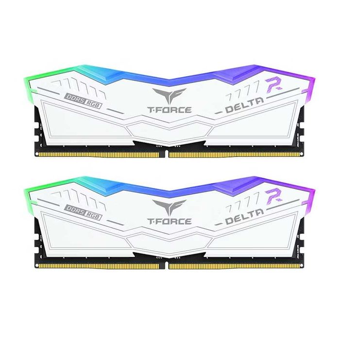 Kit 48GB (2 x 24GB) DDR5 6400MHz Delta RGB Branco CL32