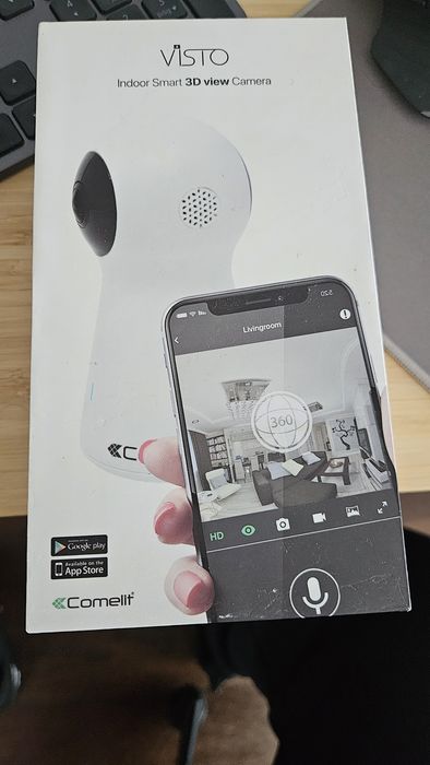 Camara videovigilancia Comelit VISTOCAM360 3D NOVA, na caixa selada