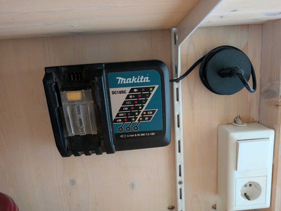 Настінне кріплення для зарядного пристрою Makita DC18RC / DC18RD