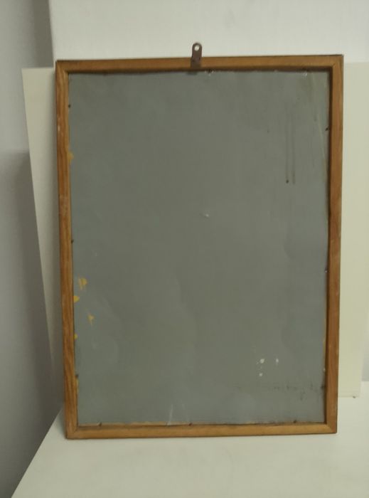 Tablica informacyjna BHP prl oryginał blaszana