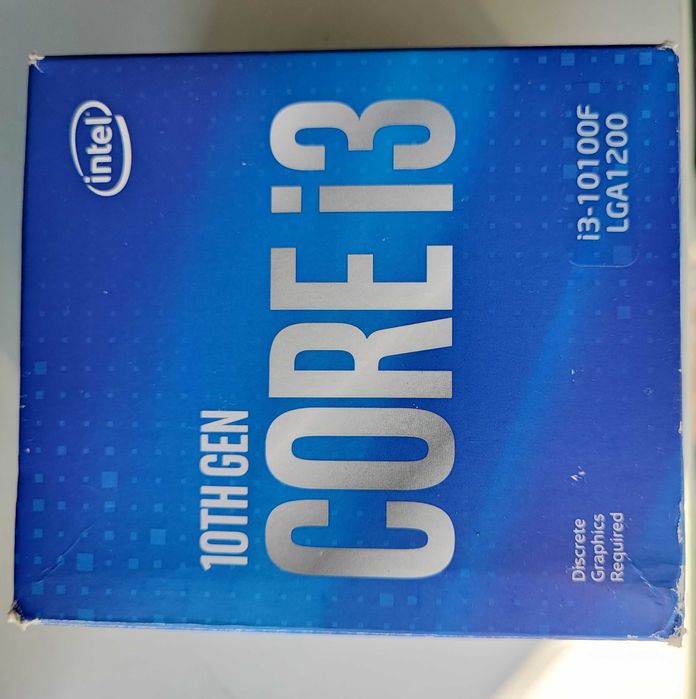 Intel Core i3 10100F
Intel Core i3 10100F64750575030147122