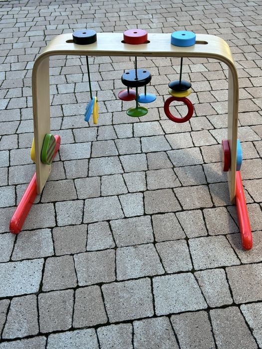 Stojak z zabawkami Ikea Leka