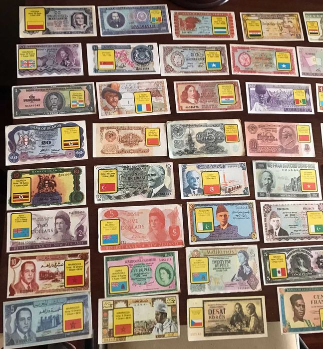 Notas de coleção Mundial