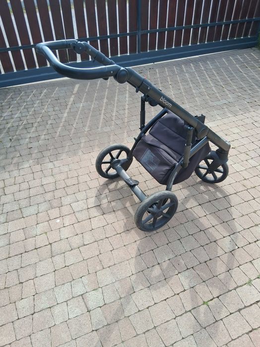 Wózek 2w1 Roan Bloom Kwiaty | Gondola + Spacerówka + Torba + Adaptery