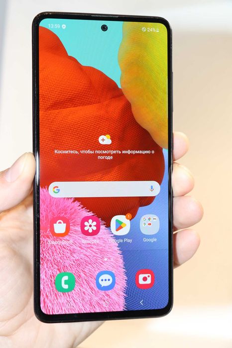 Samsung Galaxy A51 4/128GB Black A515 DS, ідеальний стан, на 5!