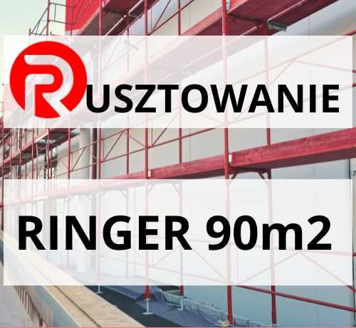 Rusztowanie elewacyjne zestaw komplet rusztowania ramowe 90m2 RINGER