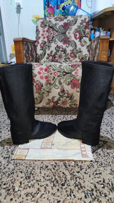 Сапоги кизовые р.42 на латунных гвоздях СССР