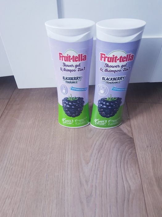 Nowy żel szampon 2 w 1 pod prysznic marki Fruit Tella 2x 300ml