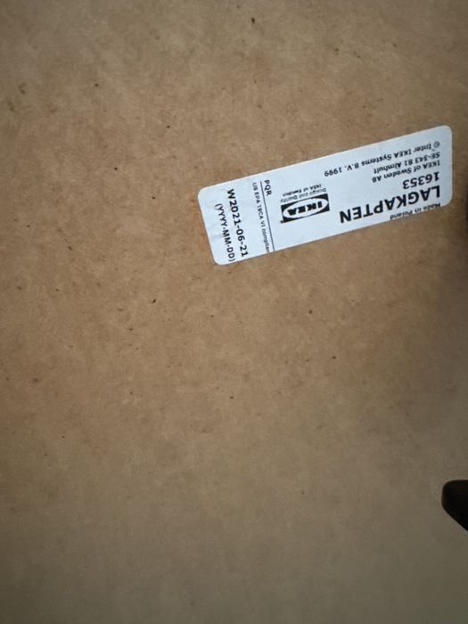 blat burka ikea LAGKAPTEN 140*60cm