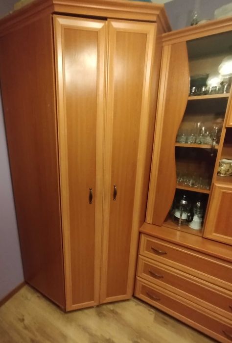 Szafa narożna komplet