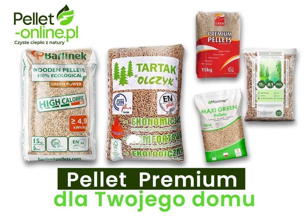Pellet Barlinek Olczyk Lava i inne |  wysyłka 24h | Cała Polska Pelet