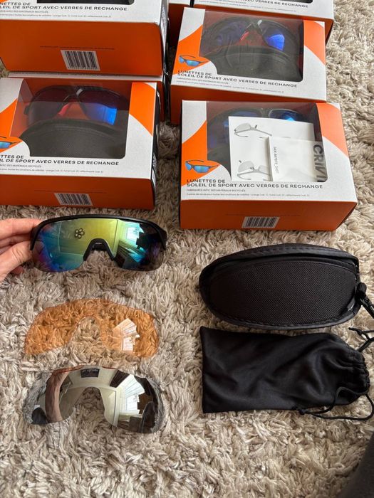 Вибір 3 варіанти сонцезахисні спортивні окуляри Crivit