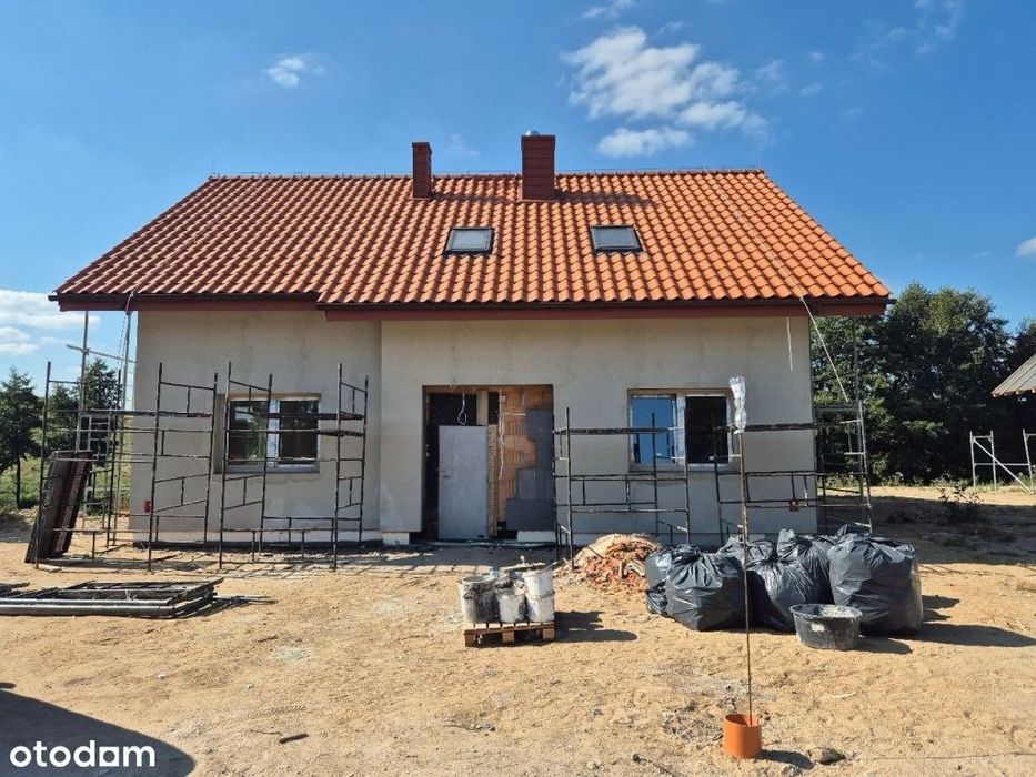 Dom nad stawem z dostęp do jeziora k.Mrągowa