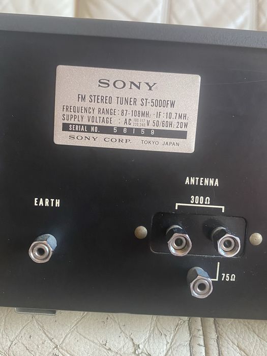 Tuner Sony ST 5000 FW
