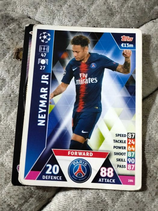 Cartas Panini adrenalina e UEFA