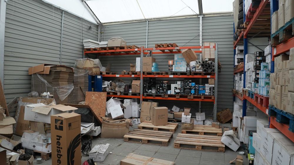 Regał magazynowy 3 m wysoki