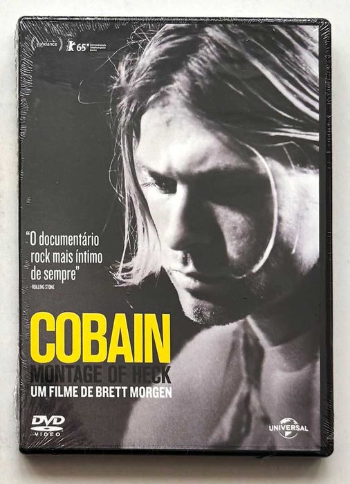 DVD_COBAIN, Montage of Heck - Documentário. Novo.