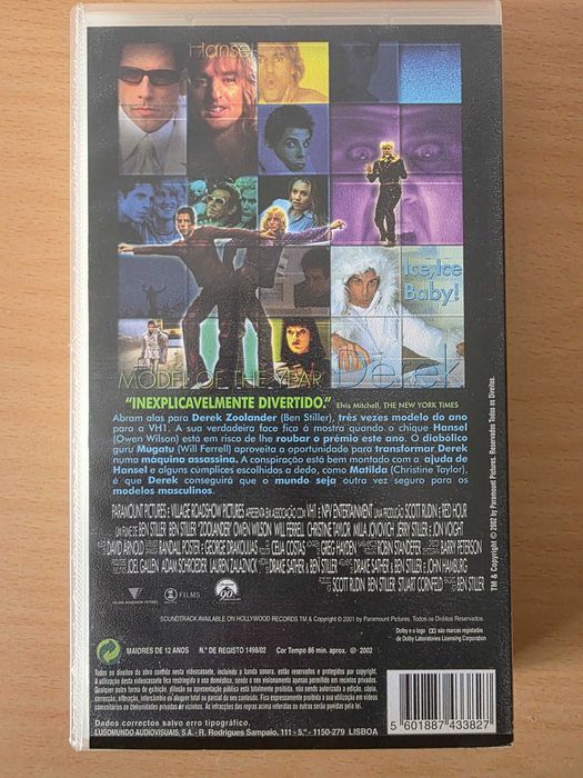 Filme em VHS "Zoo Lander" com Ben Stiller