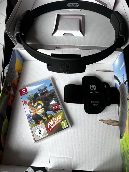 Nintendo ringfit гра для фізкультури