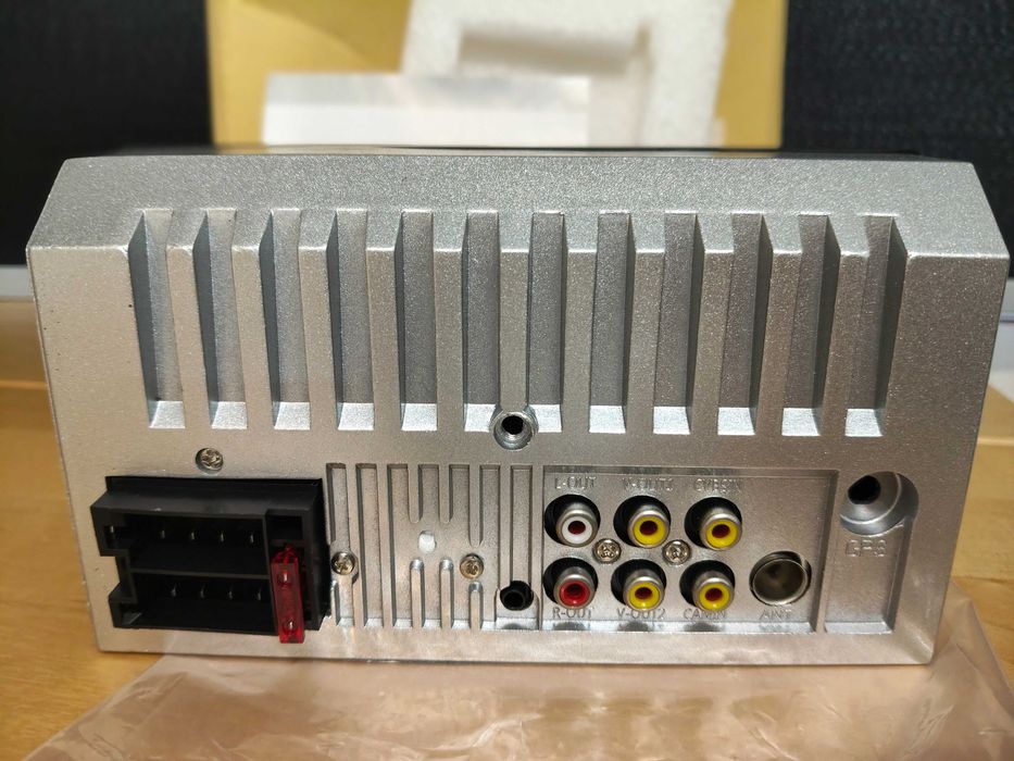 Rádio multimédia 2 DIN 7'' com Bluetooth e Mirror Link"-novo
