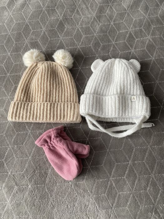 Шапка Zara. H&M.На дівчинку або хлопчика. 1,5-2,5 роки та 3-4 роки..