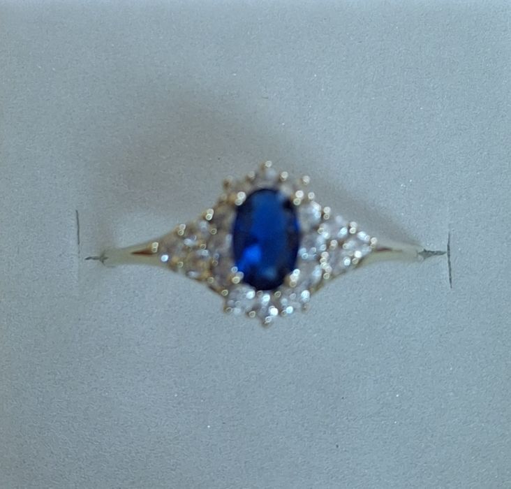 Złoty pierścionek próba 585