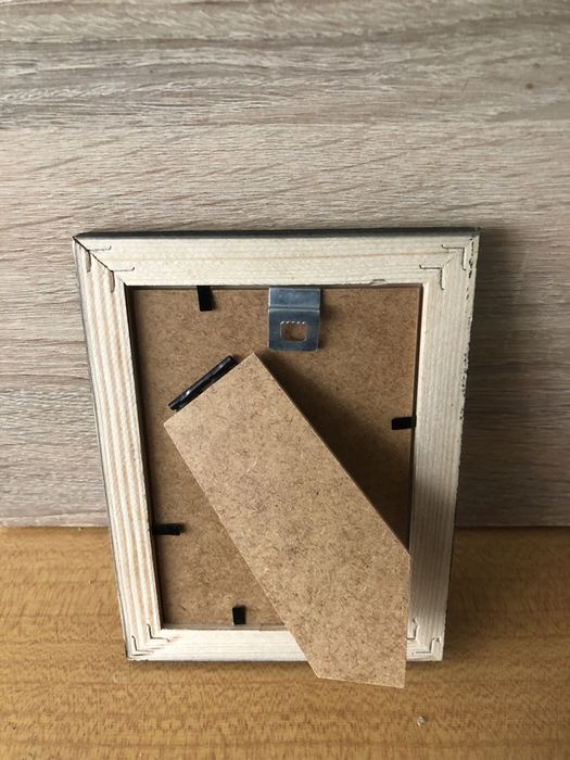 Naturalna drewniana ramka . 13*16 cm