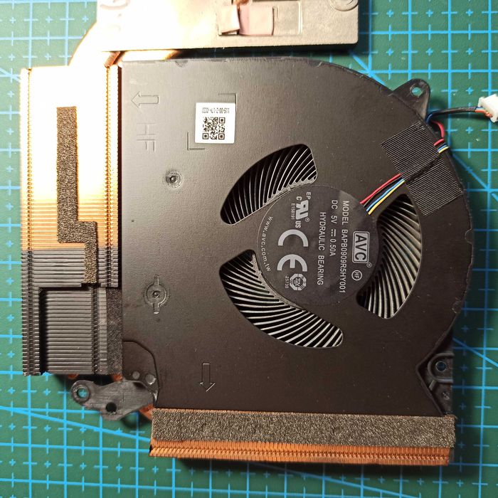 Оригінальна cистема охолодження Lenovo Legion 5 15ACH6.