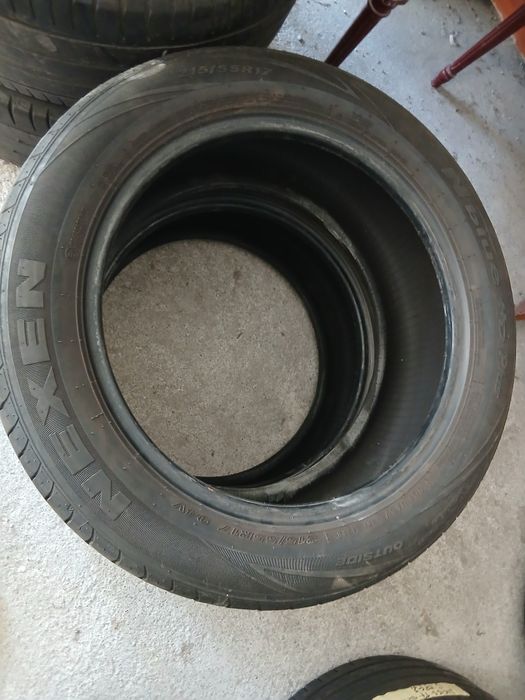4 Pneus 215/55R17 Continental e Nexen