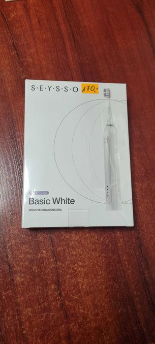Szczoteczka soniczna SEYSSO Carbon Basic White