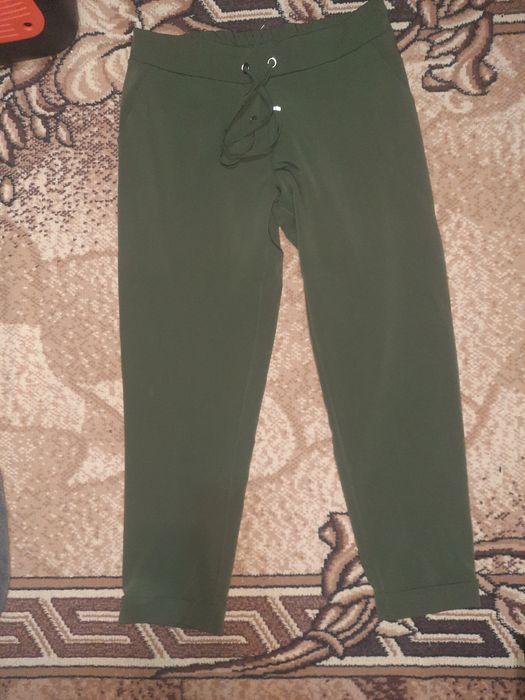 Штани брюки на гумші та шнурівці