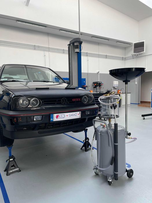 SAMOOBSŁUGOWY warsztat samochodowy podnośniki, narzędzia wymiana oleju