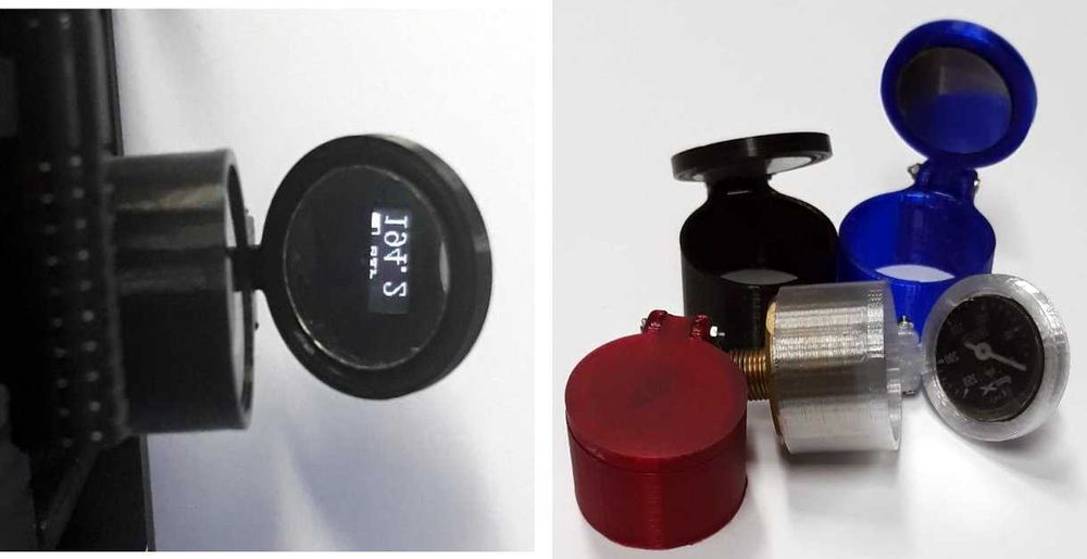 Mangas p/ Manómetros c/ Espelho